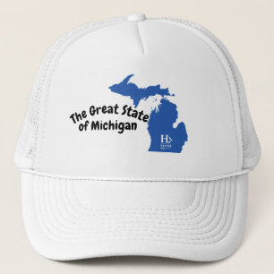 The Great State of Michigan Trucker Hat