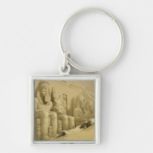 The Great Temple of Abu Simbel, Nubia, from "Egypt Key Ring