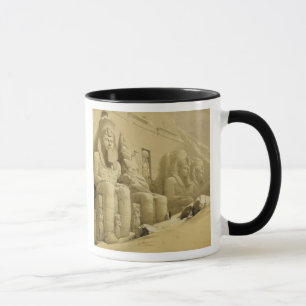The Great Temple of Abu Simbel, Nubia, from "Egypt Mug