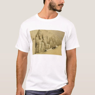 The Great Temple of Abu Simbel, Nubia, from "Egypt T-Shirt