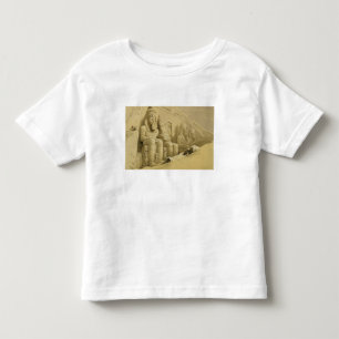 The Great Temple of Abu Simbel, Nubia, from "Egypt Toddler T-Shirt