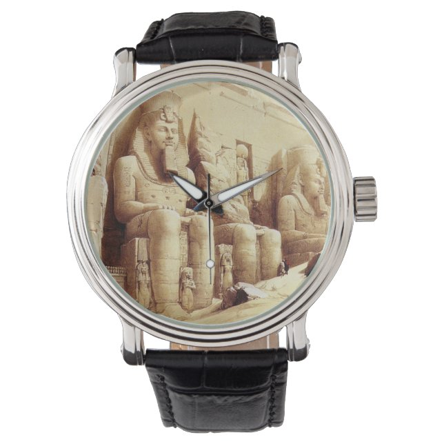 THE GREAT TEMPLE OF ABU SIMBEL, NUBIA WATCH (Front)