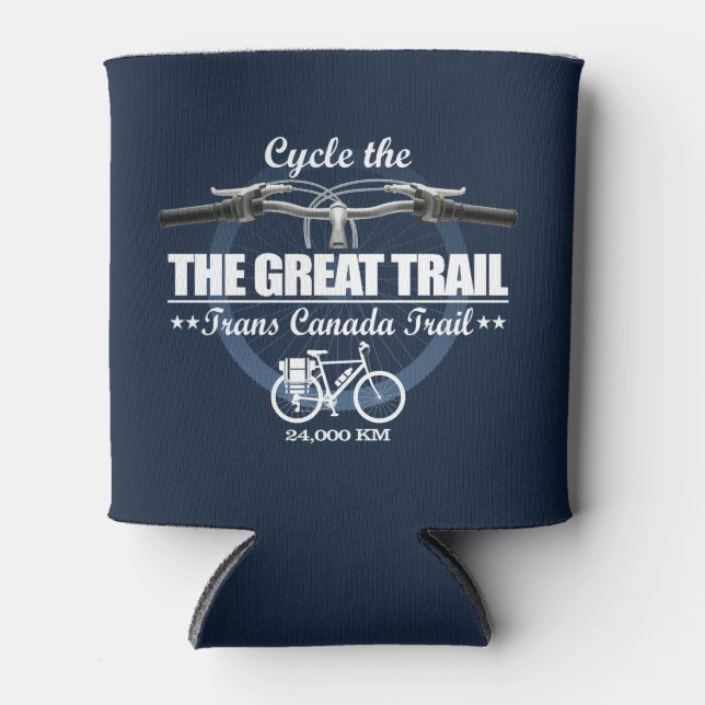 The Great Trail (Trans Canada) H2 Can Cooler (Front)