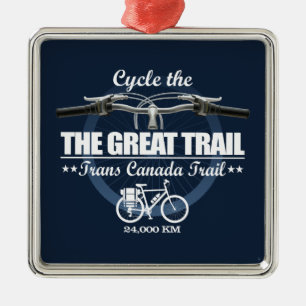 The Great Trail (Trans Canada) H2 Metal Ornament