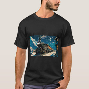The Great Train Escape Orient Express 1920s Iconic T-Shirt