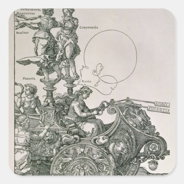 The Great Triumphal Chariot' Square Sticker (Front)