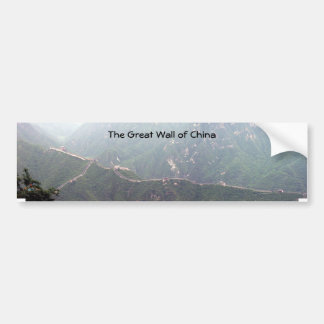The Great Wall Bumper Sticker