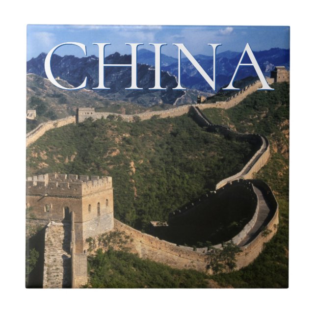 The Great Wall | Jinshanling, China Ceramic Tile (Front)