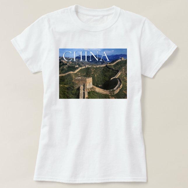 The Great Wall | Jinshanling, China T-Shirt (Design Front)