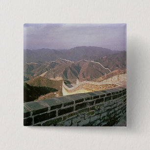 The Great Wall of China 15 Cm Square Badge