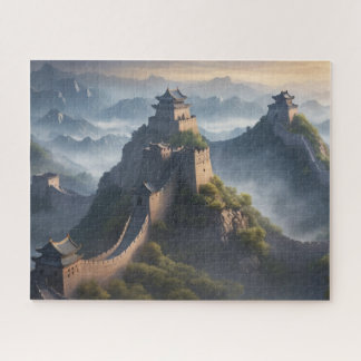 The Great Wall of China as seen by Ai Jigsaw Puzzle