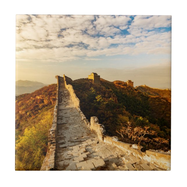 The Great Wall of China Ceramic Tile (Front)
