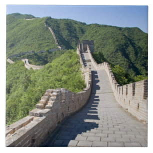 The Great Wall of China in Beijing, China Ceramic Tile