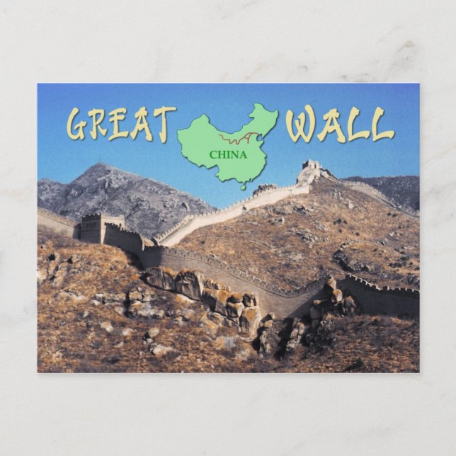 The Great Wall of China Postcard (Front)