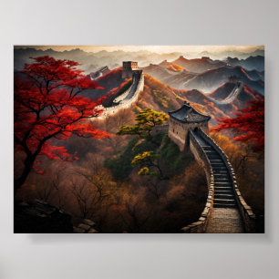 The great wall of China Poster