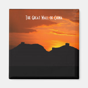 The Great Wall of China (sunset) Magnet