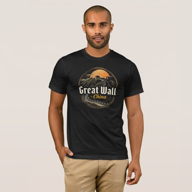 The Great Wall of China  T-Shirt (Front Full)