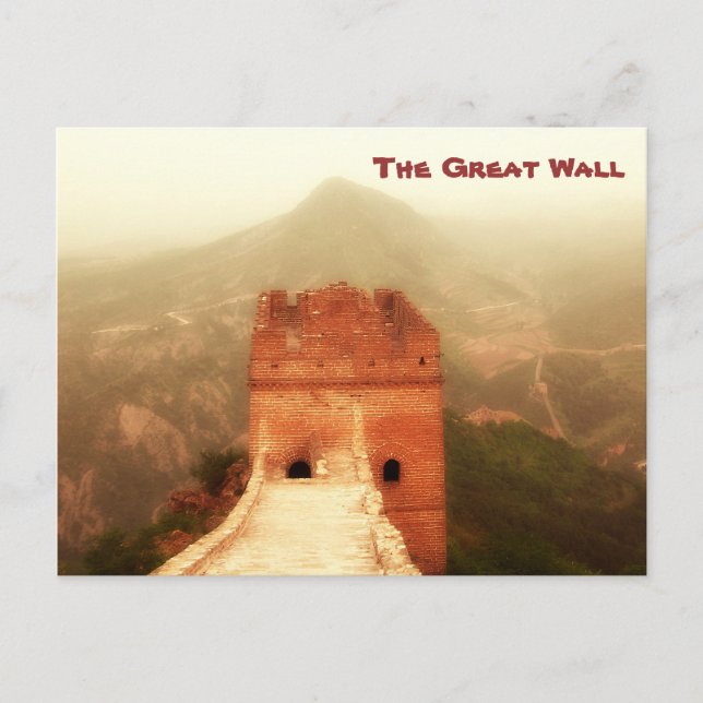 The Great Wall Postcard (Front)