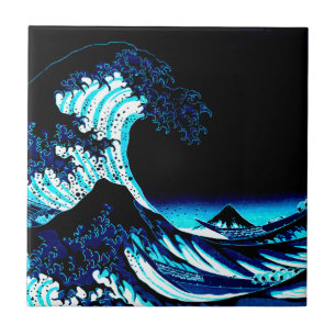 The Great Wave Ceramic Tile