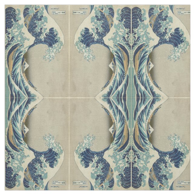 The Great Wave Fabric (Swatch)