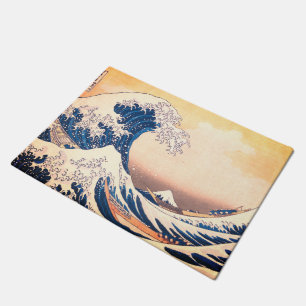 The Great Wave  - Japanese  art  Doormat