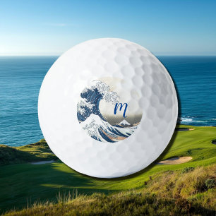 The Great Wave - Japanese art Golf Balls