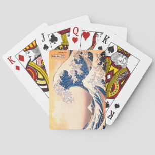 The Great Wave  - Japanese  art   Playing Cards