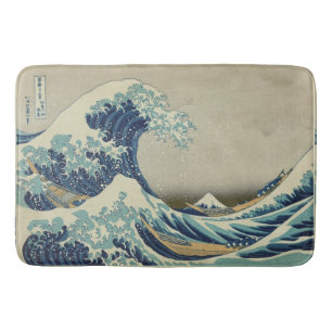 The Great Wave Mt Fuji Bath Mat