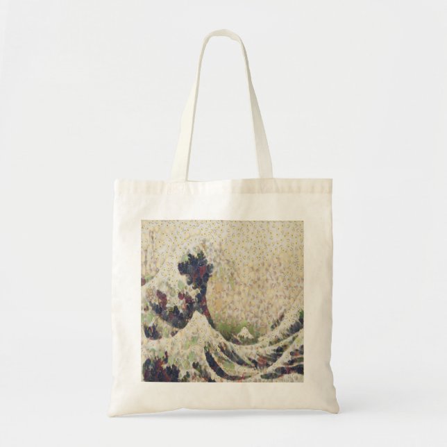The Great Wave Of Honeydew Melon After Hokusai Tote Bag (Front)