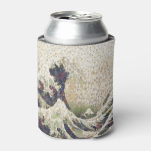 The Great Wave Of Honeydew Melon Fine Art Spoof Can Cooler