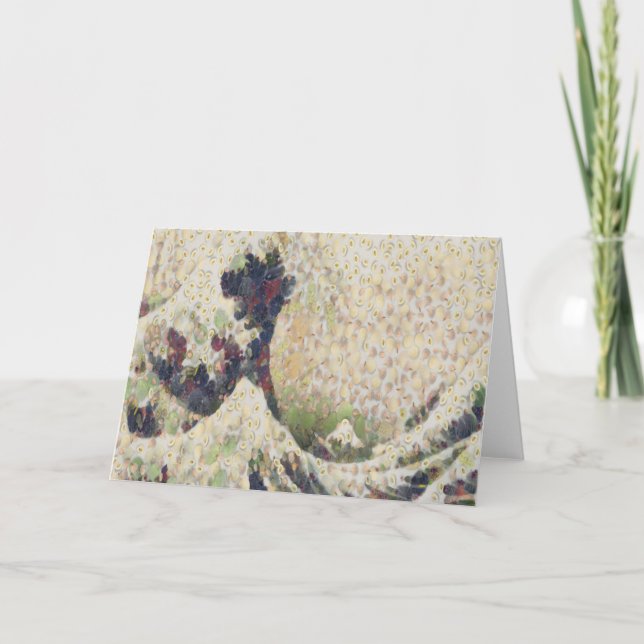 The Great Wave Of Honeydew Melon Fine Art Spoof Card (Front)