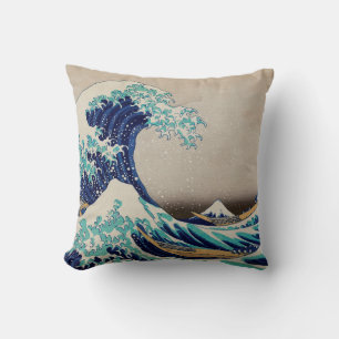 The Great Wave of Kanagawa Cushion