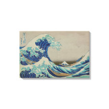 The Great wave of Kanagawa Japanese Woodblock Art