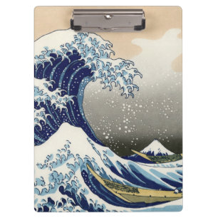 The Great Wave of Kanagawa - Katsushika Hokusai Clipboard