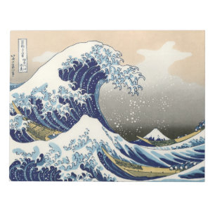 The Great Wave of Kanagawa - Katsushika Hokusai Notepad