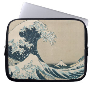 The Great Wave of Kanagawa, Views of Mt. Fuji Laptop Sleeve