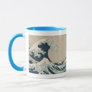 The Great Wave of Kanagawa, Views of Mt. Fuji Mug