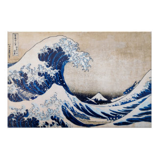 The Great Wave of Kangawa Poster