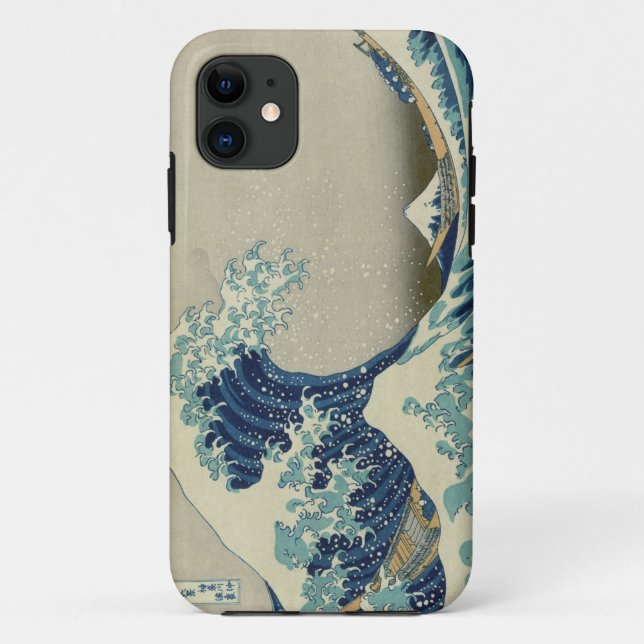The Great Wave off Kanagawa (神奈川沖浪裏) Case-Mate iPhone Case (Back)