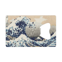 The Great Wave off Kanagawa 8 Bit Pixel Art