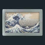 The Great Wave off Kanagawa 8 Bit Pixel Art Rectangular Belt Buckle<br><div class="desc">The Great Wave off Kanagawa (神奈川沖浪裏) Vintage 8 Bit Pixel Tsunami Art.

Globe Trotters specialises in idiosyncratic imagery from around the globe. Here you will find unique Greeting Cards,  Postcards,  Posters,  Mousepads and more.</div>