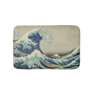 The Great Wave off Kanagawa Bath Mat