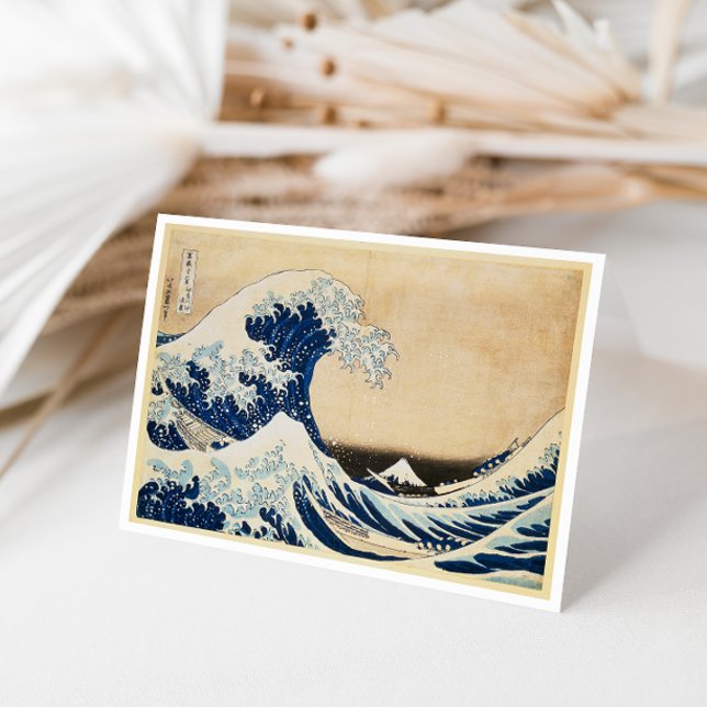 The Great Wave off Kanagawa by Hokusai Card (Creator Uploaded)
