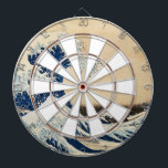 The Great Wave off Kanagawa by Hokusai Dartboard<br><div class="desc">This design features "The Great Wave off Kanagawa" by Japanese artist Hokusai.</div>