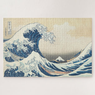 The Great Wave off Kanagawa by Hokusai  Jigsaw Puzzle