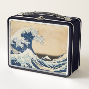 The Great Wave off Kanagawa by Hokusai Metal Lunch Box