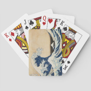 The Great Wave off Kanagawa by Hokusai Playing Cards