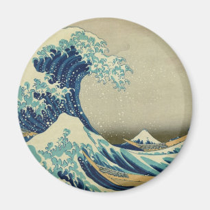 The Great Wave off Kanagawa by Katsushika Hokusai Magnet