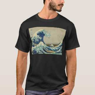 The Great Wave off Kanagawa by Katsushika Hokusai T-Shirt