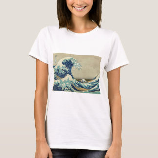 The Great Wave off Kanagawa by Katsushika Hokusai T-Shirt